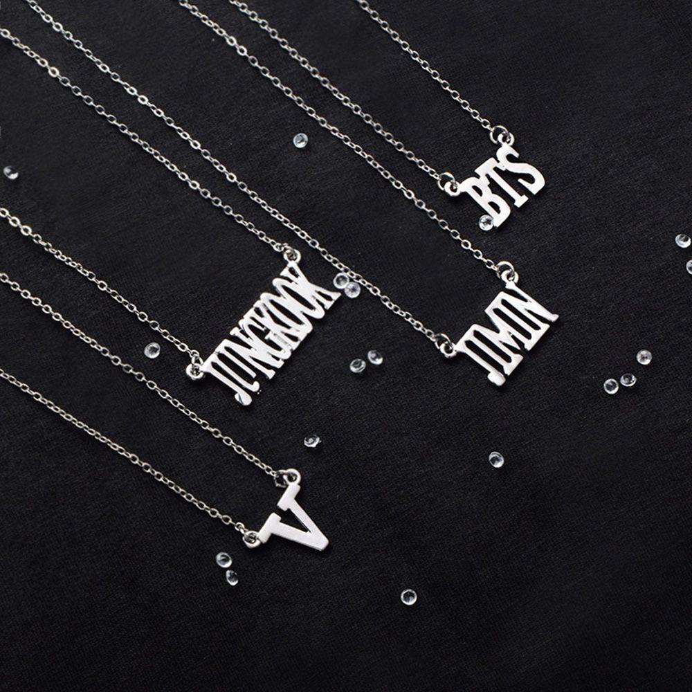 Hadiah Kalung LILY BTS Suga J-Hope JUNG KOOK KPOP Charms