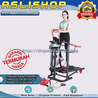 Treadmill 6 in 1 Multipungsi /Treadmill TL004 (Black