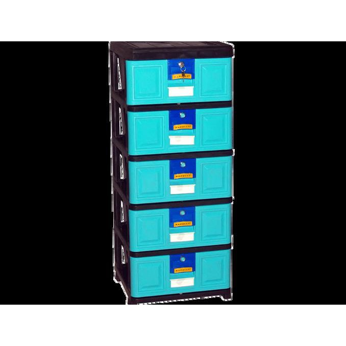 Lemari Plastik Napolly Napoly 5 Susun 5 Laci