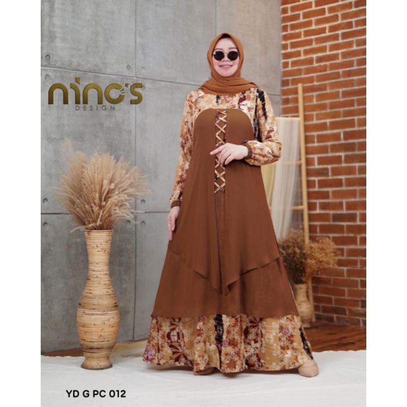 Baju Gamis YD G PC 012 By Ninos