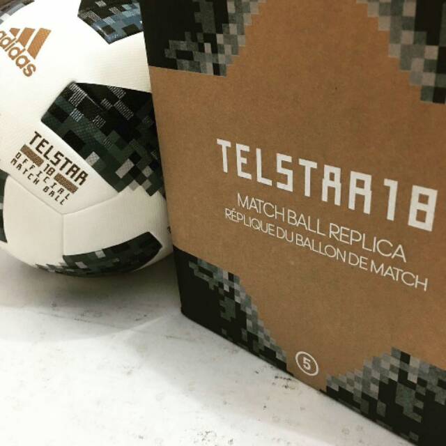 BOLA SEPAK TELSTAR 18 REPLICA ADIDAS FIFA RUSSIA 2018 BOLA SEPAK BOLA SEPAK BAGUS