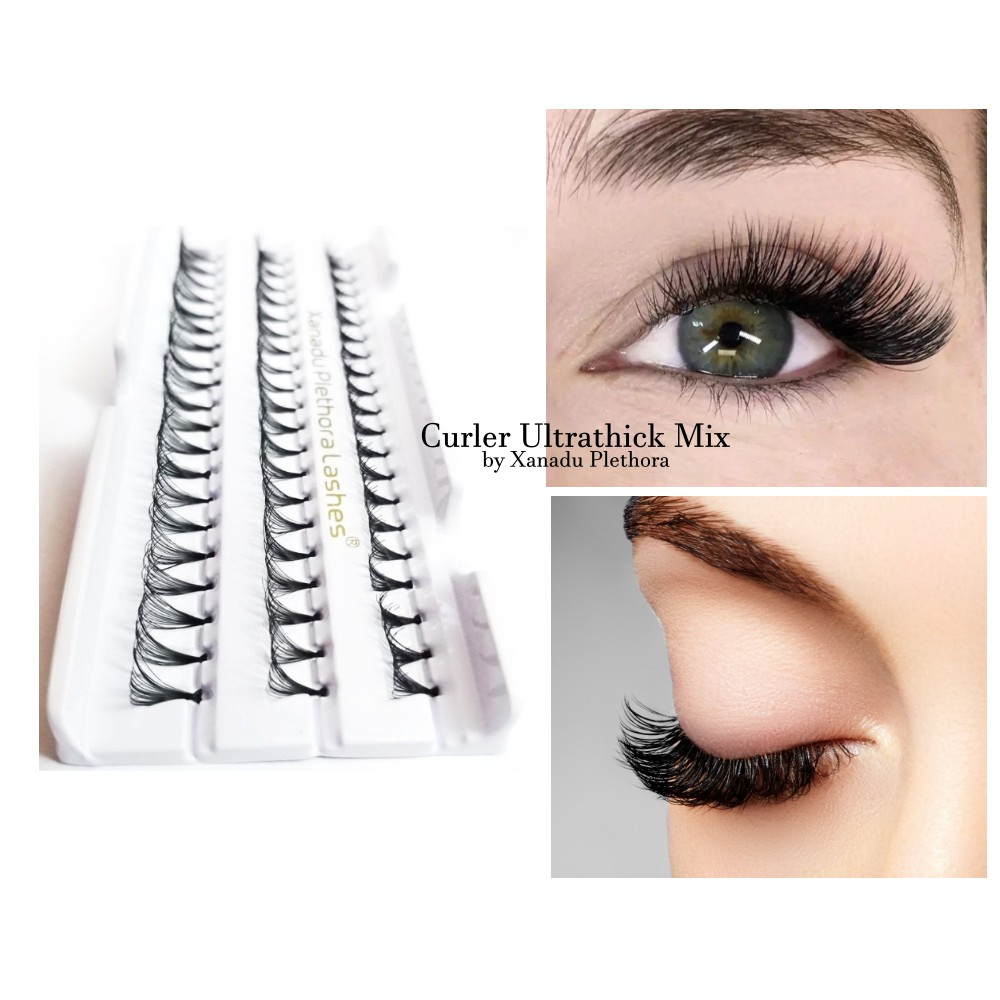 EXTRA CURLY VOLUME MIX - TEBAL DAN LENTIK Xanadu Plethora Lashes - Tanam - Individual