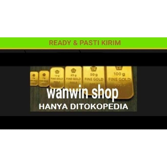 4 gr (gram) goldbar/logam mulia/lm/emas batangan antam bersertifikat