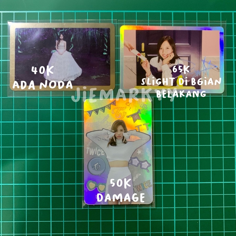 pc mina holo tt holo signal gold card feel special