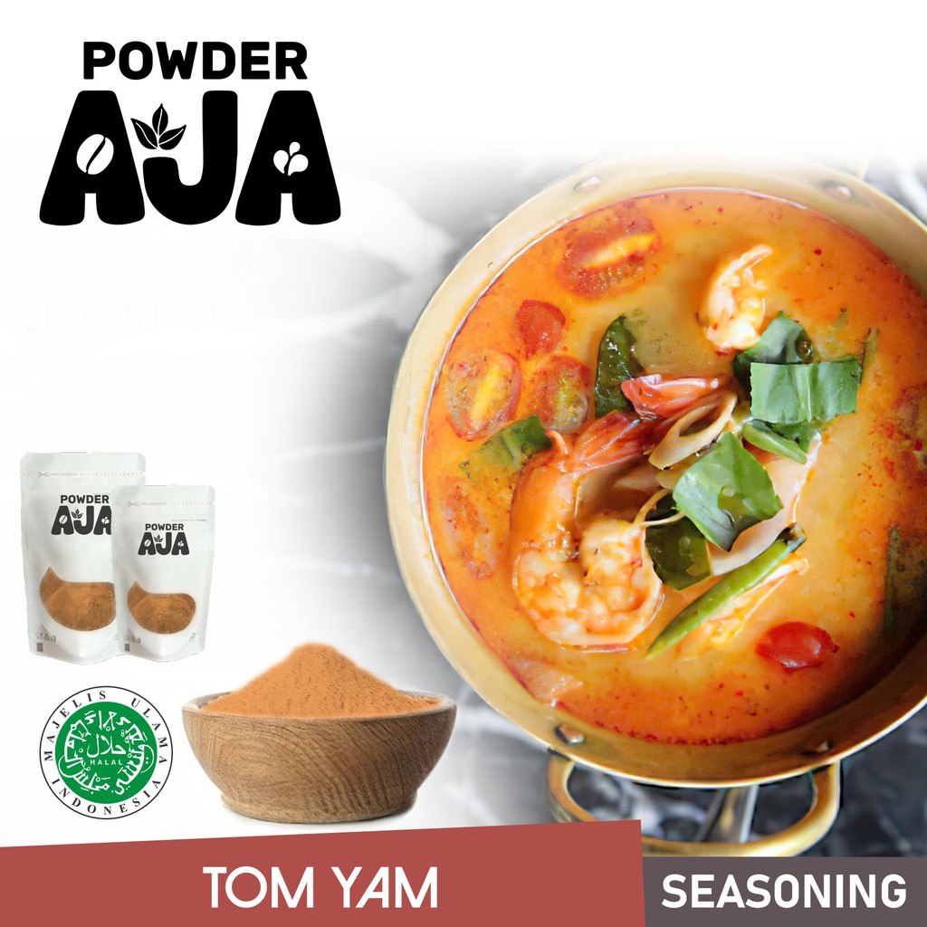 

POWDER AJA - 1KG BUMBU TABUR SERBAGUNA RASA TOM YAM