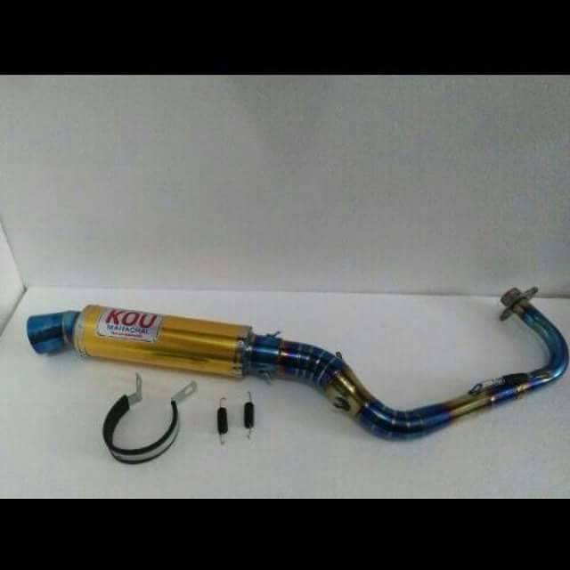 Knalpot Racing KOU Pnp Vario 125/150-Mio-Beat