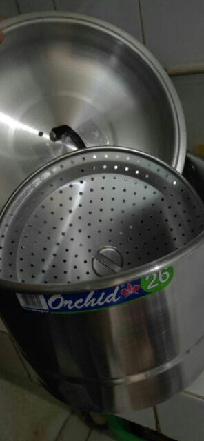 Panci Serbaguna 26 Cm Orchid / Steamer / Langseng