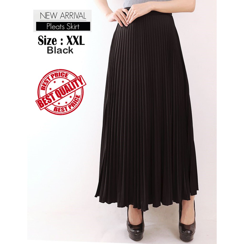 Rok Plisket - Rok Plisket Payung Size XXL (Jumbo)