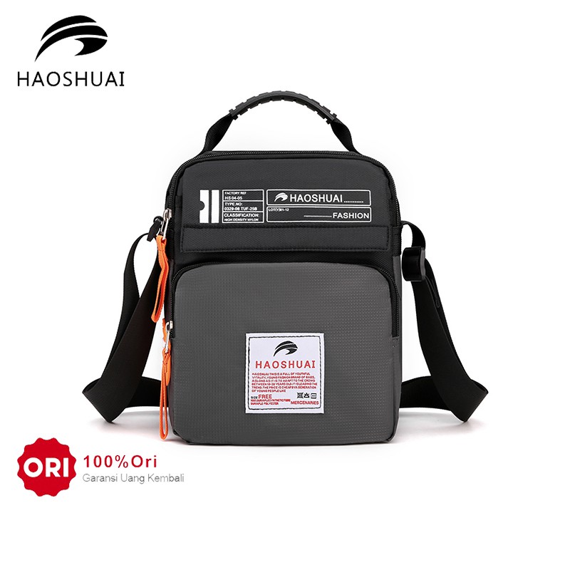 HAOSHUAI 208 Tas Selempang Pria Waistbag Pria Waterproof WATCHKITE WKOS