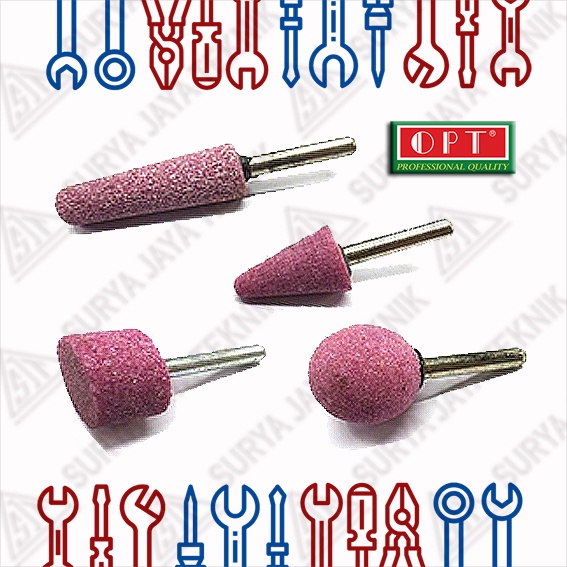 OPT Batu Poles Gagang A5 / Mounted Stones