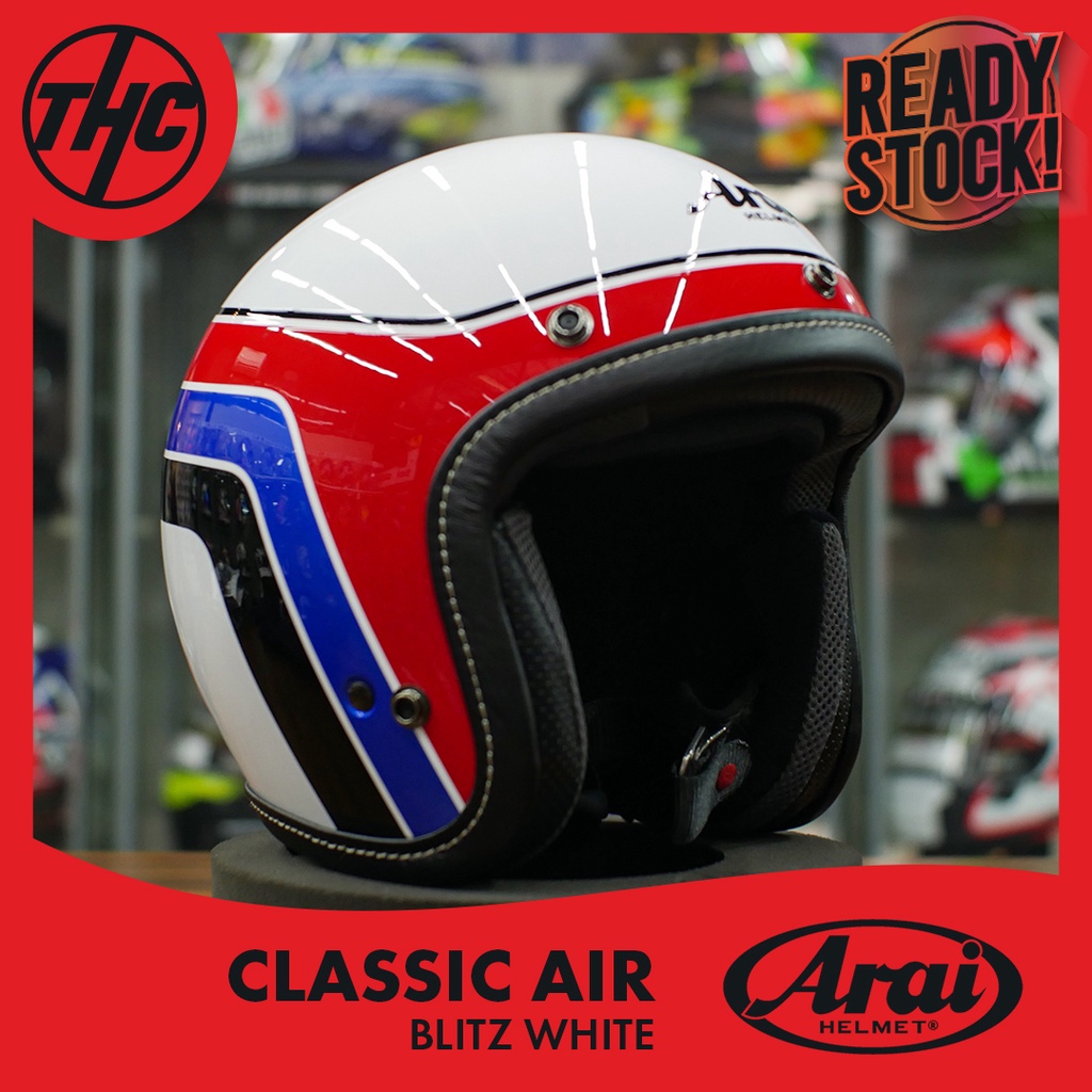 ARAI CLASSIC AIR BLITZ WHITE RETRO