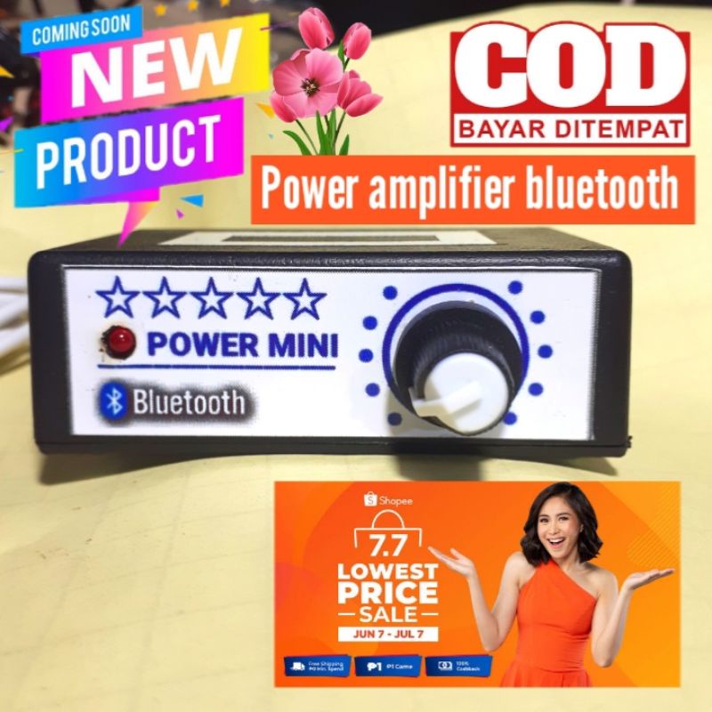 PROMO AMPLIFIER MINI BLUETOOTH 2 CHANNEL