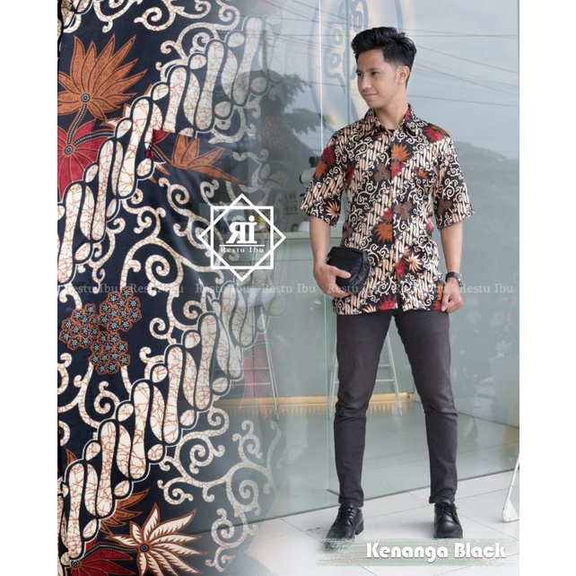 kmeja batik pria/kmeja lengan pendek/batik pria/kmeja batik