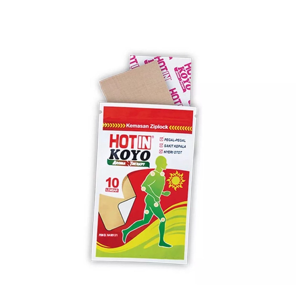 HOT IN KOYO SACHET ISI 10 AROMA TERAPY