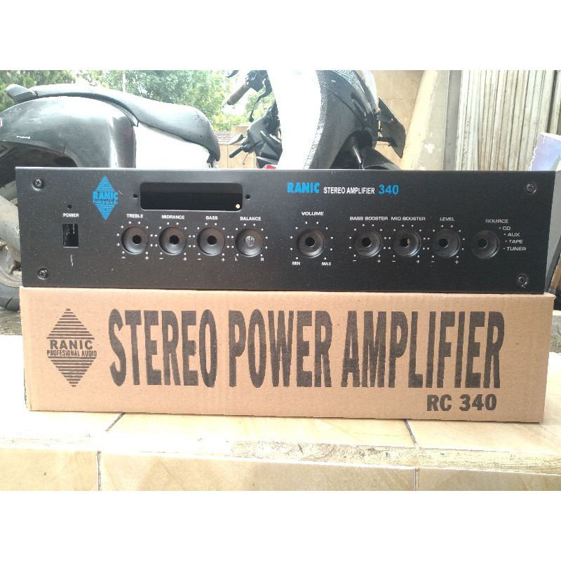 box ampli box amplifier usb parametrik tipe 340