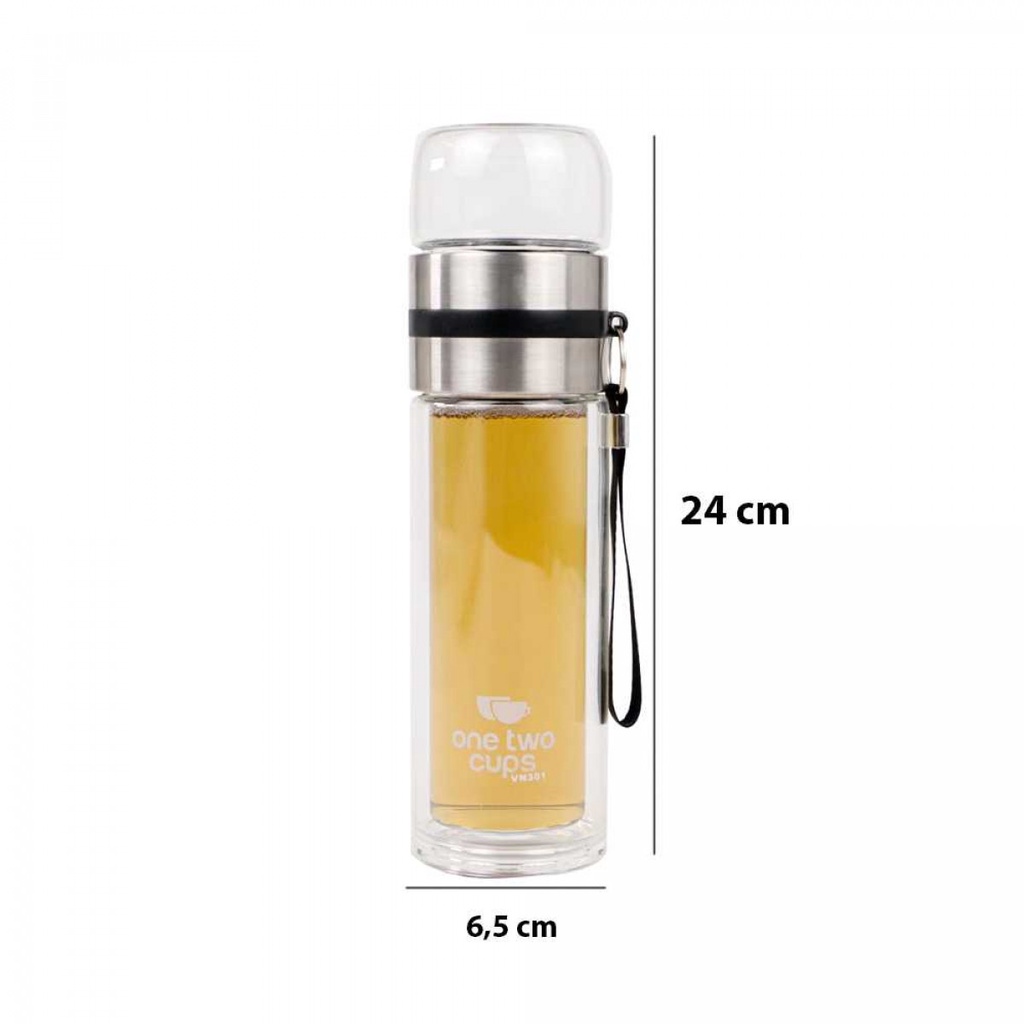 Botol Minum Portable Tumbler Tea Separation Cups