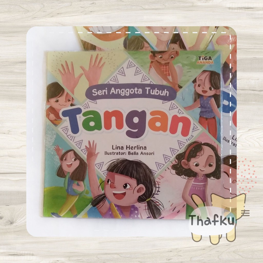  Buku  Seri Anggota Tubuh Tangan Tiga  Ananda  Shopee 