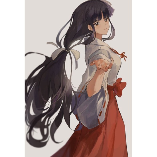 Rental/sewa kostum kikyo/utahime