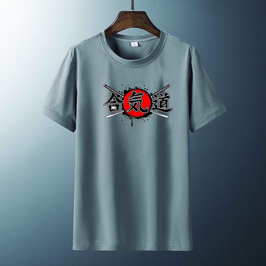 Kaos Pria Distro 3 Kanji Tshirt lengan pendek Baju Oblong murah