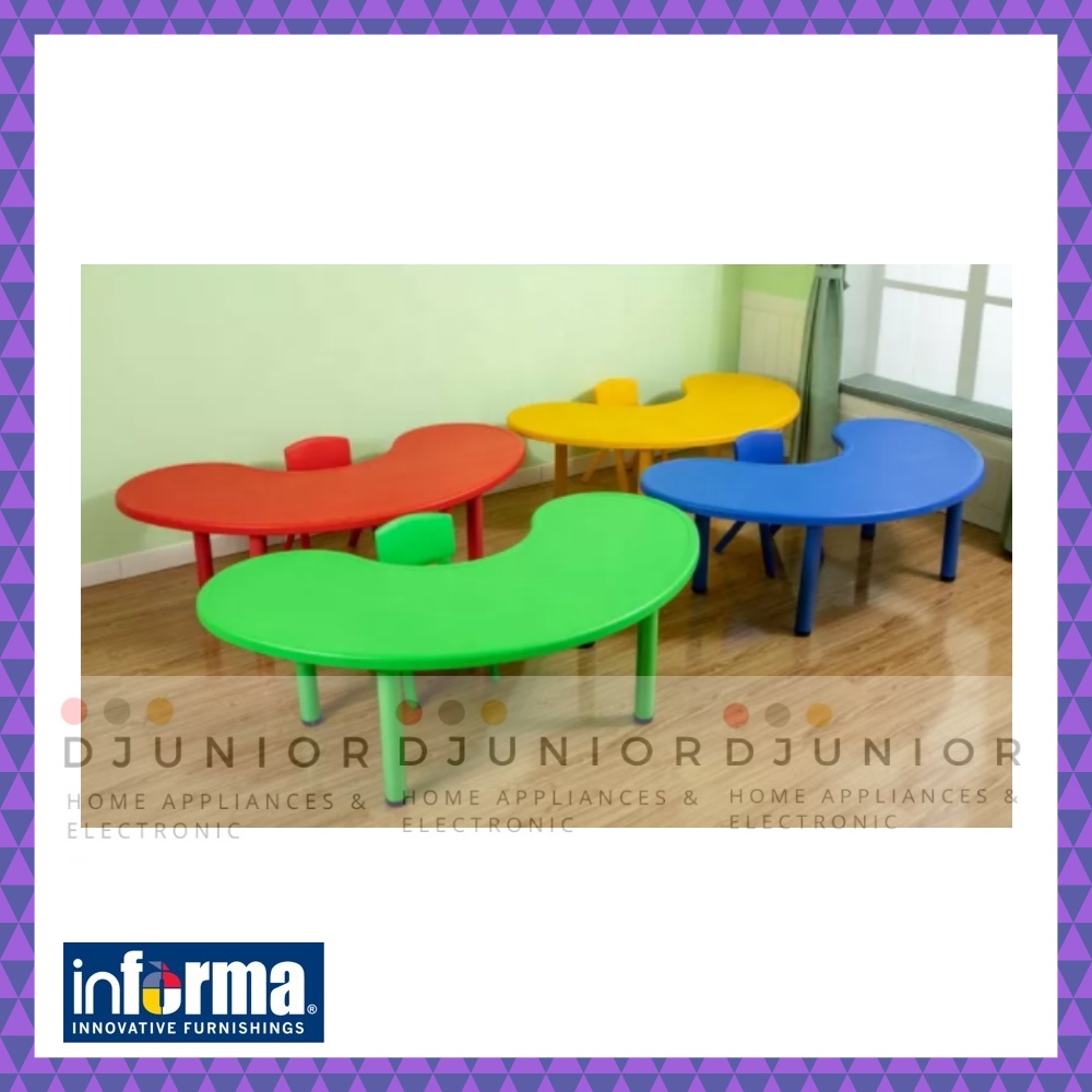 INFORMA - YARIS TABLE SHAPE U / MEJA BELAJAR SEKOLAH ANAK PAUD TK SD BENTUK U