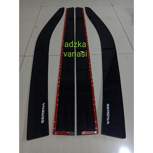 talang air mobil Nissan Serena model plat datar rata tahun 2003/2012