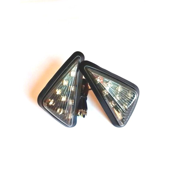 Sen Tempel Lampu Sein Tempel Segitiga LED Universal Buat R15 V2 V3 Cbr 150 CBR 250 NINJA 250 GSX DLL