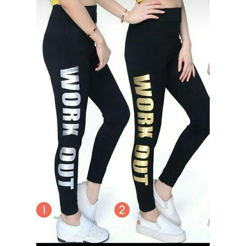 Legging Sport BIG WORKOUT 801 Celana Legging Import