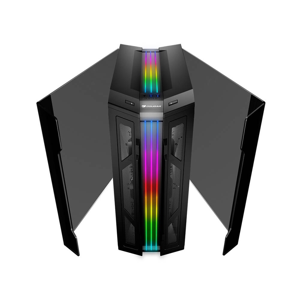 COUGAR GAMING CASE GEMINI T PRO RGB Glass-Wing Mid-Tower