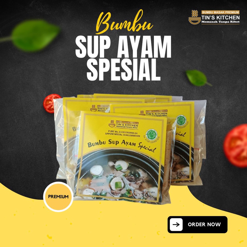Bumbu sop ayam / bumbu sop ayam instan / bumbu sayur sop / bumbu sup