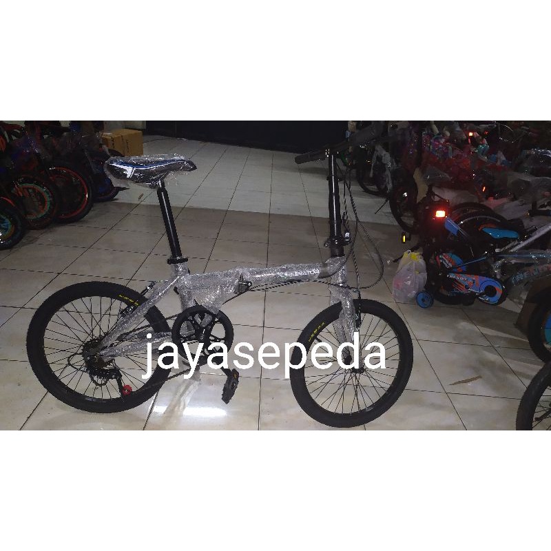sepeda lipat folding bike 20 inch senator 7 speed
