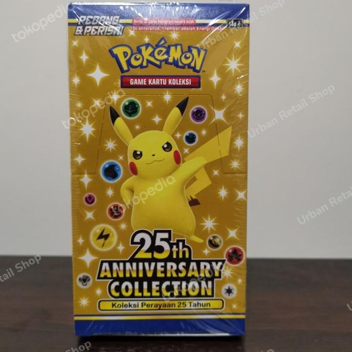#@#@#@#@] Kartu Pokemon 25th Anniversary Tcg Indonesia