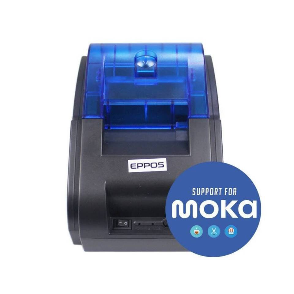 Printer Thermal Bluetooth Eppos EP RPP02N 58MM Usb Bluetooth Support Mokapos