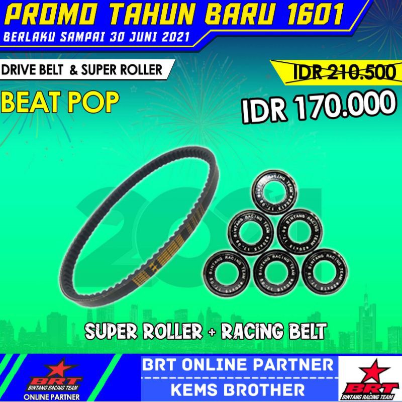 BELT DAN ROLLER BEATPOP BRT