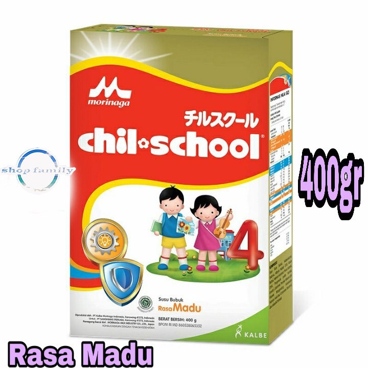 

CHIL SCHOOL MADU 400GR PER 1 BOX