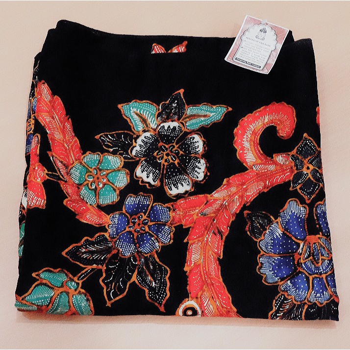 Kain Batik Tulis Sutra Baron Solo Halus Ekslusif 1