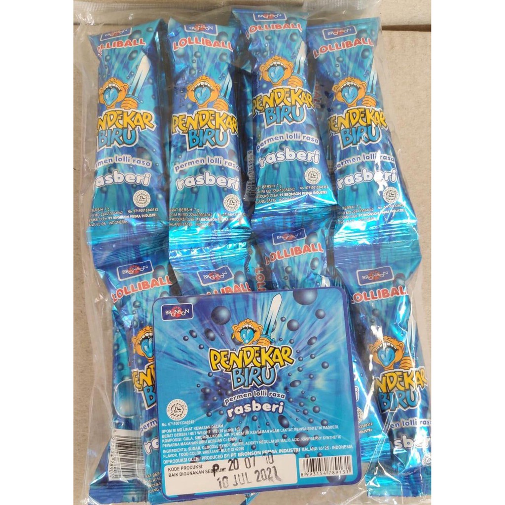 

PENDEKAR BIRU LOLLIBALL 16pcs x 7gr