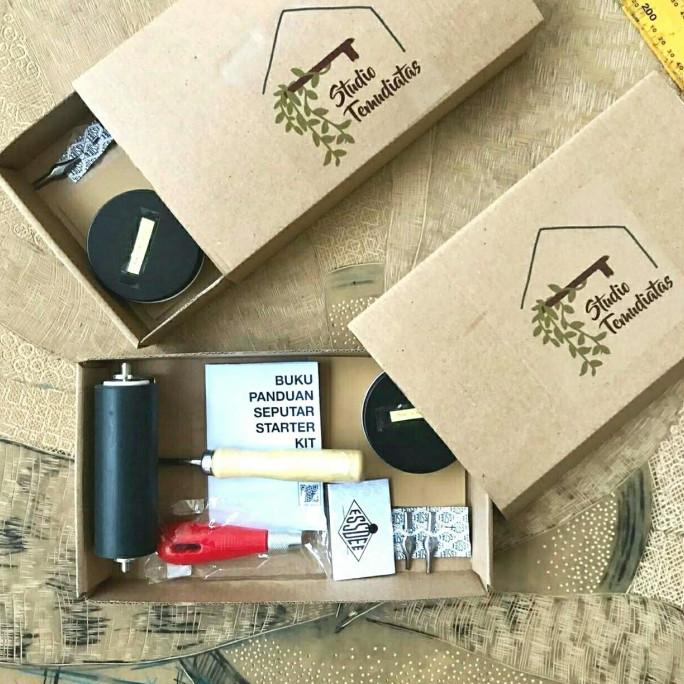 

TERBARUU!! Basic Kit 2 For Linocut Printing COD