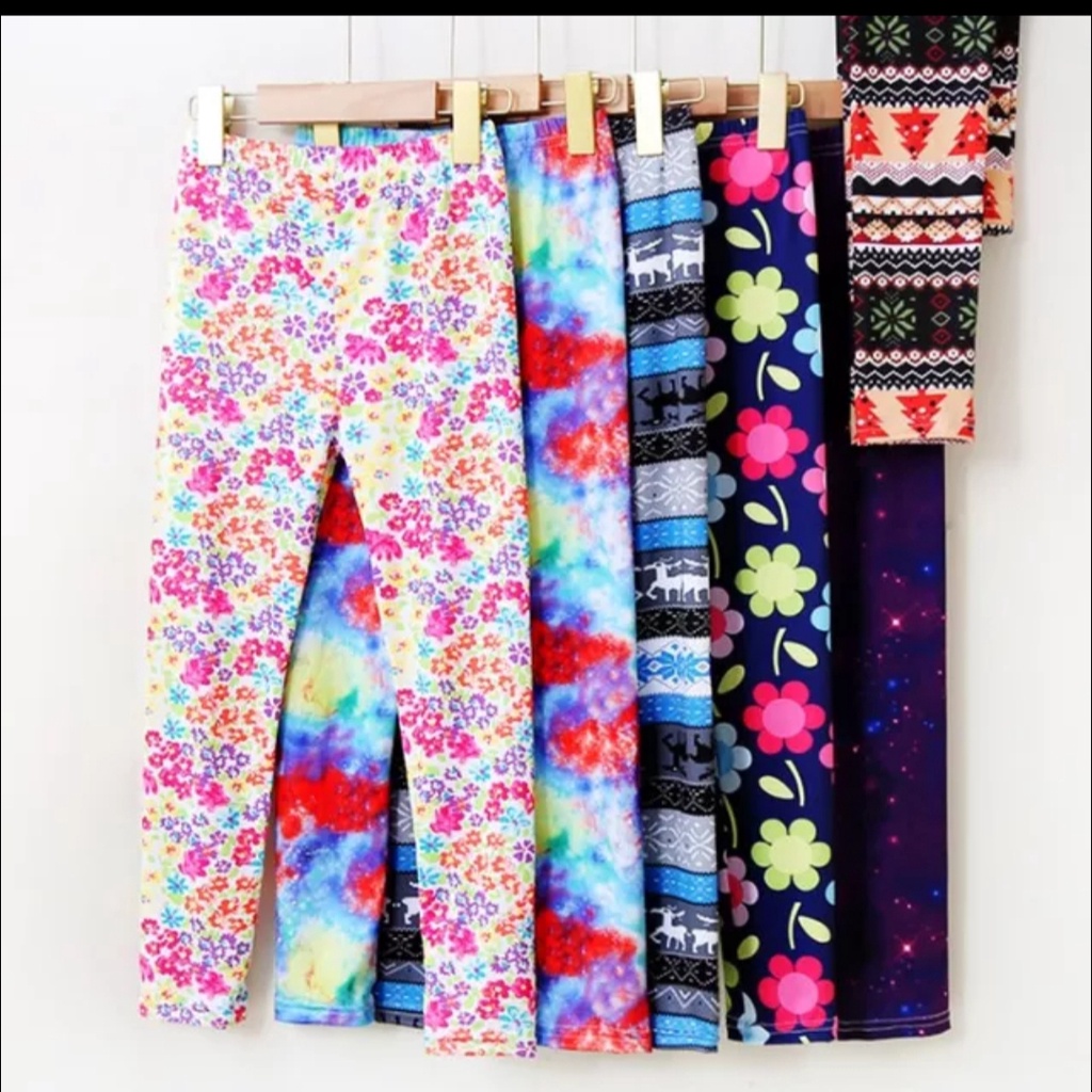 PAKET HEMAT CELANA LEGGING ANAK 1 SAMPAI 11 TAHUN PROMO BELI 3 GRATIS 1 PCS