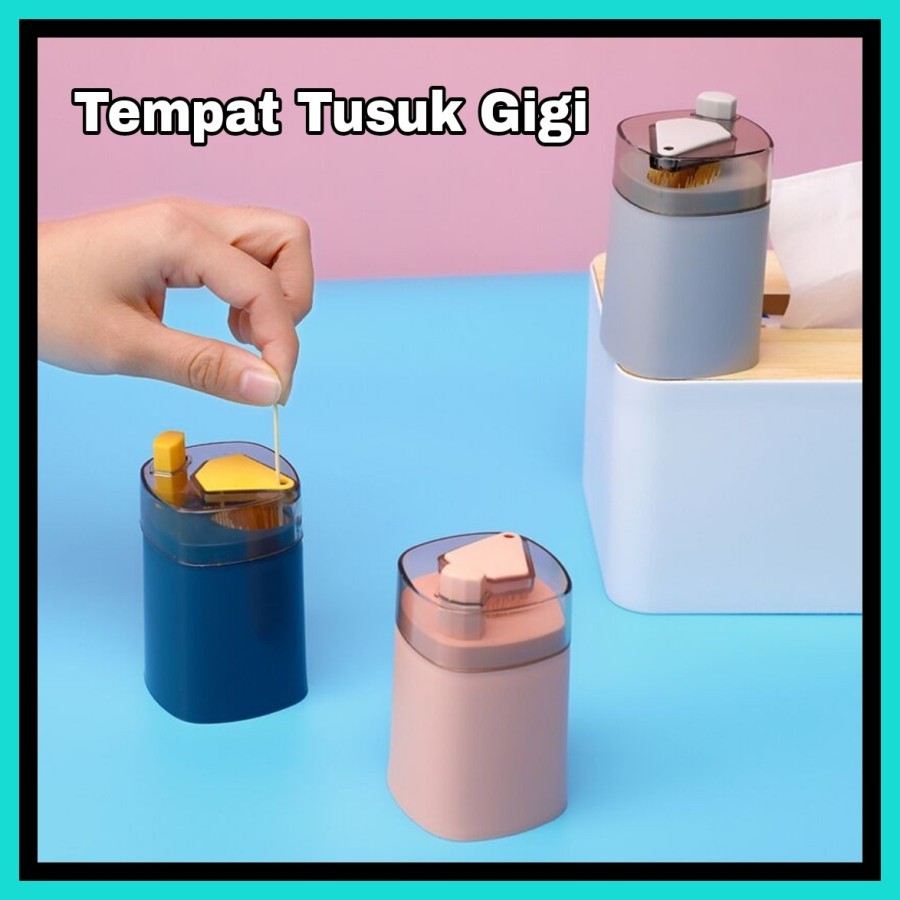 NA - TEMPAT TUSUK GIGI OTOMATIS TOOTHPICK HOLDER AUTOMATIC