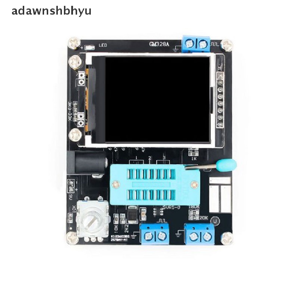 (Adawnshbhyu) Gm328A Transistor Tester Dioda Esr Voltage Frequency Meter