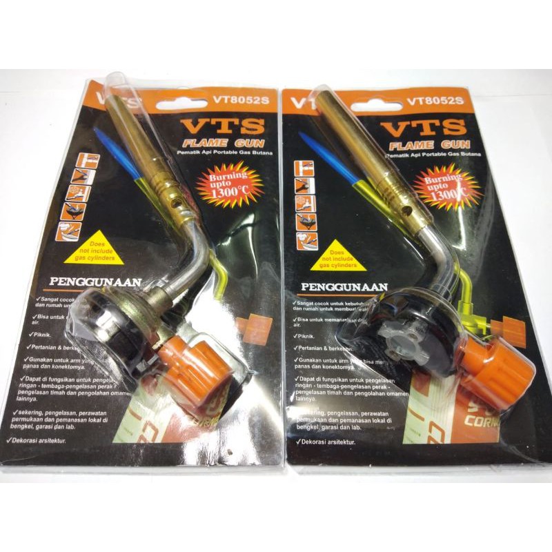 GAS TORCH VTS VT8052S/FLAME GUN/ALAT BAKAR PANGGANG BARBEQUE/PEMANTIK API PORTABLE GAS