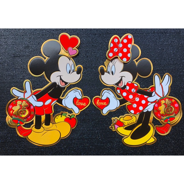 

Tempelan Imlek Mickey Minnie 812