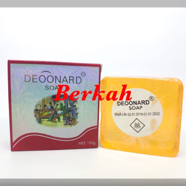 SABUN DEOONARD DEONARD MERAH BLEACHING / DEOONARD BLEACHING SOAP