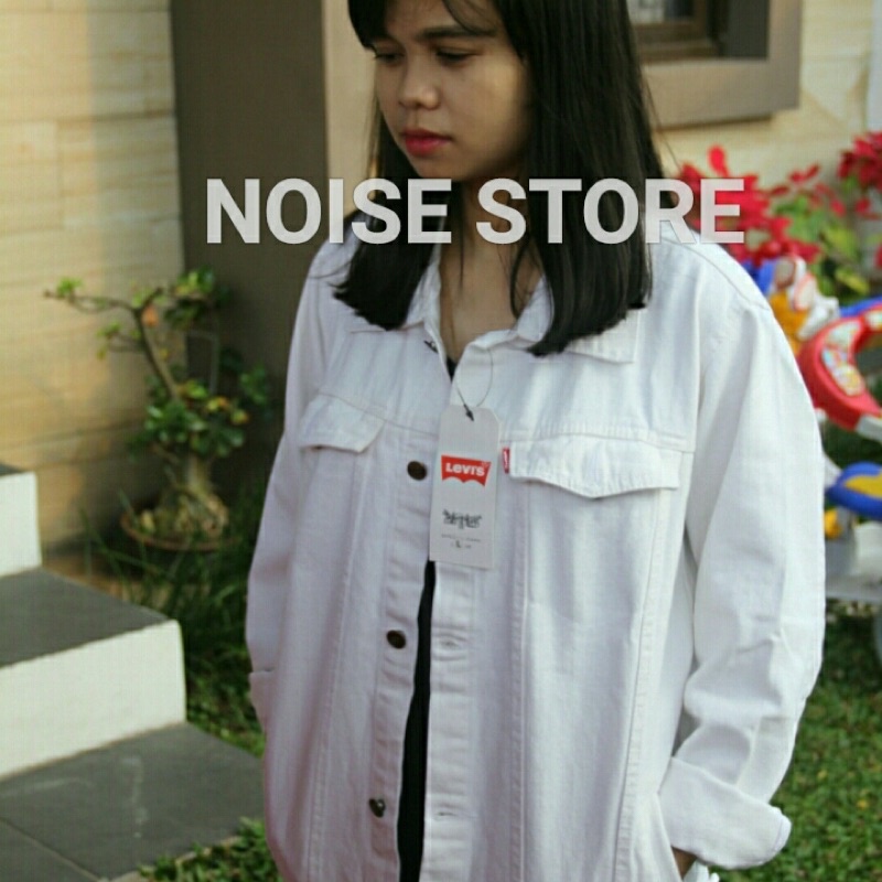 Jaket Jeans SnowBlack Pria dan Wanita Premium Quality