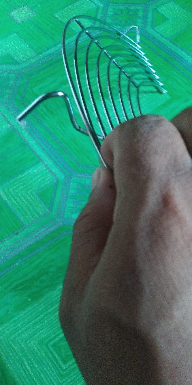 Tatakan Saringan Minyak Wajan Peniris Minyak Goreng Stainless 40 Cm - 45 Cm