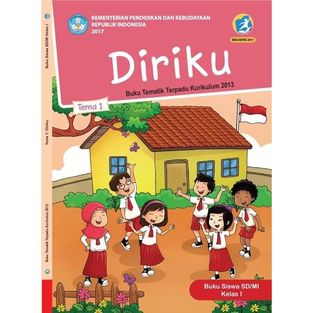 Buku Tematik SD Kelas 1 Tema 1 Diriku K13 Revisi