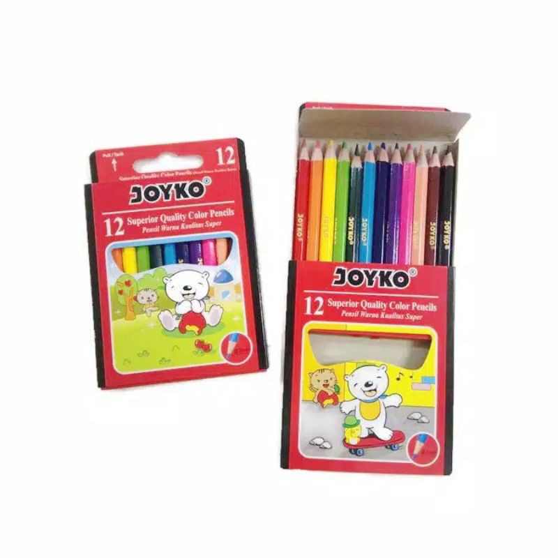 

Pensil Warna Joyko Pendek 12Warna (107)