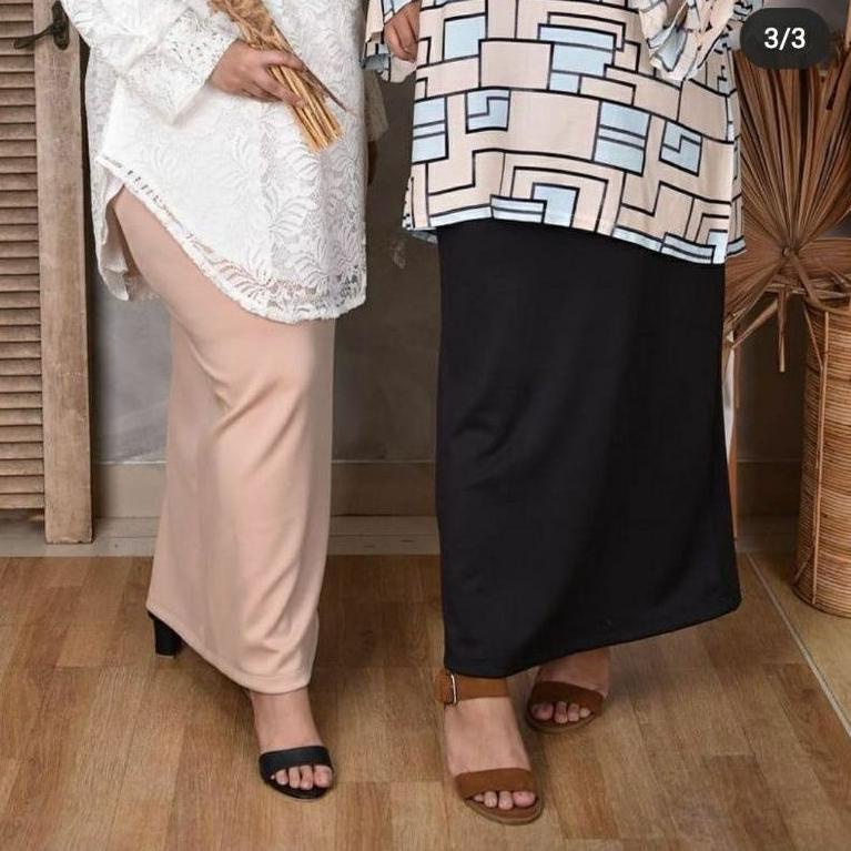 コ ROK SPAN PANJANG MAXI SKIRT BIG SIZE XXXL / ROK KERJA FORMAL / ROK SPAN JUMBO BB 70/100 KG//ROK SE
