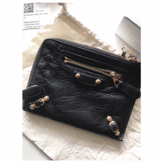 Preloved balenciaga giant pouch xs