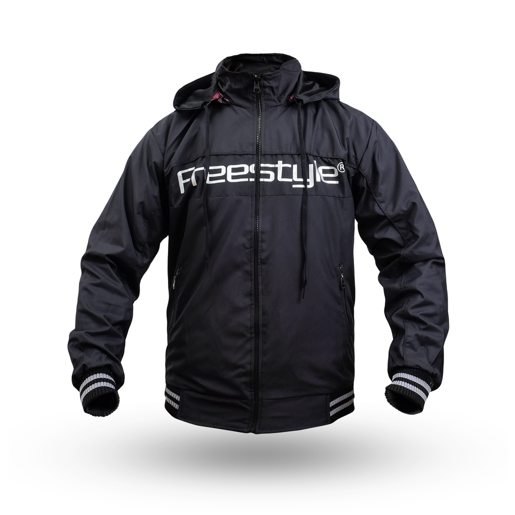 Freestyle Jaket Pria Outdoor Waterproof Sporty Jaket Sepeda Pria Bolak Balik BB